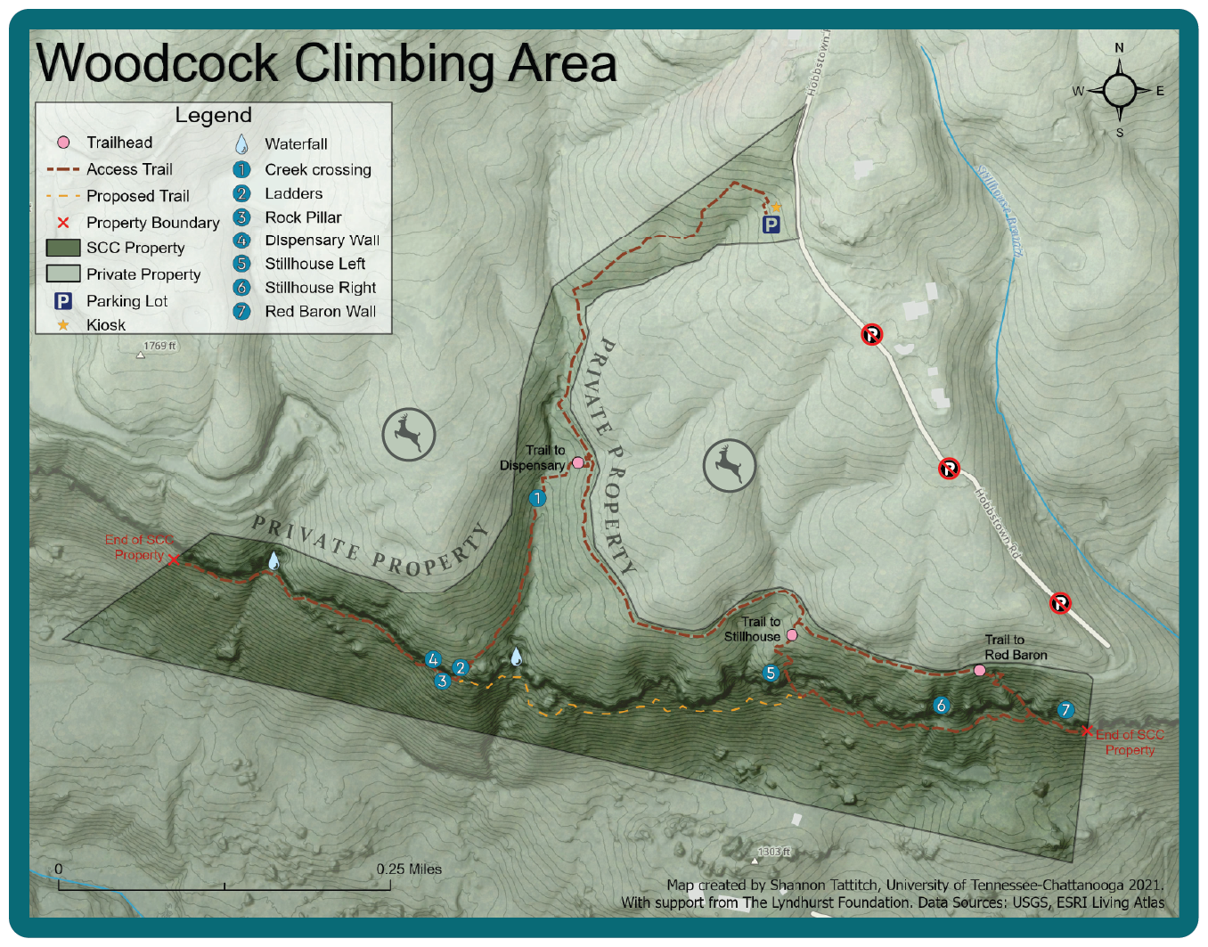 woodcock cove map
